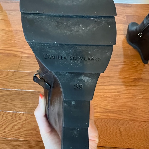 Camilla Skovgaard wedge ankle boot size 39 - Picture 8 of 9